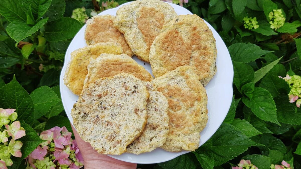 keto bułki z patelni