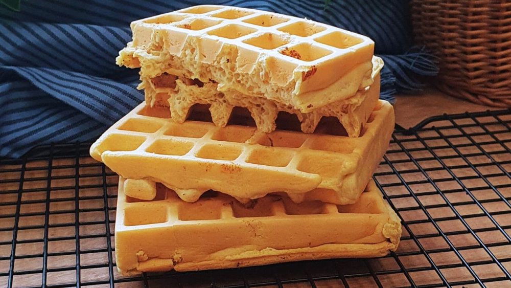 keto gofry bez mąki