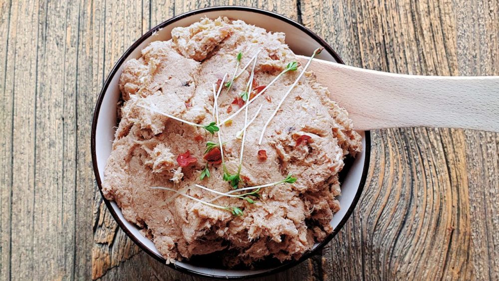 keto pasztet ze słoika