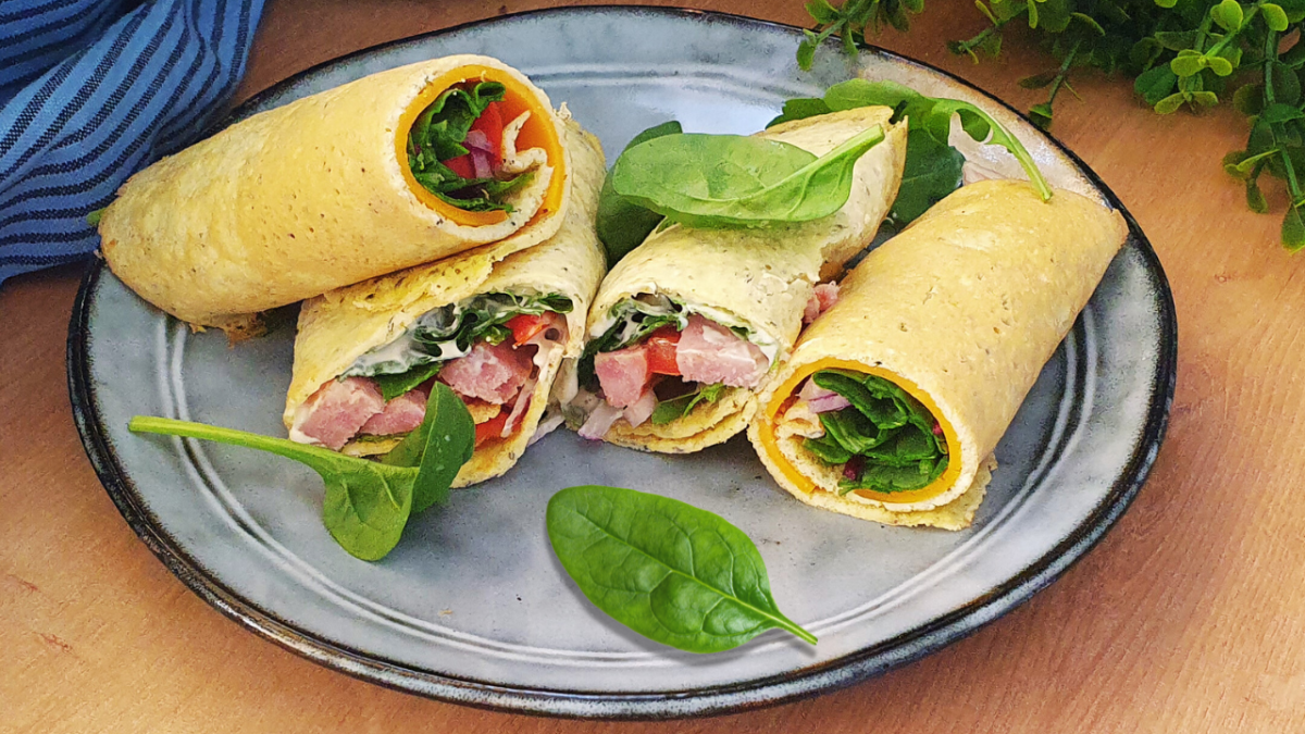 keto naleśniki bez mąki bez nabiału