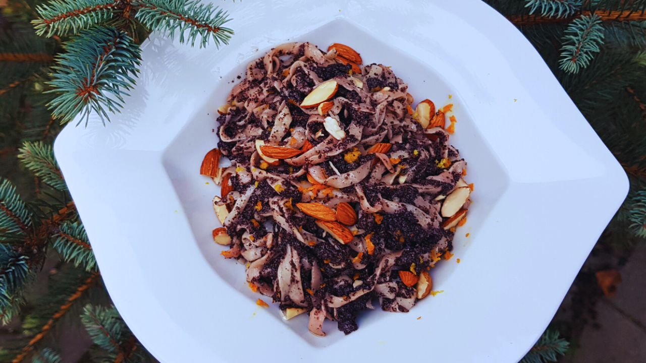 keto kluski z makiem