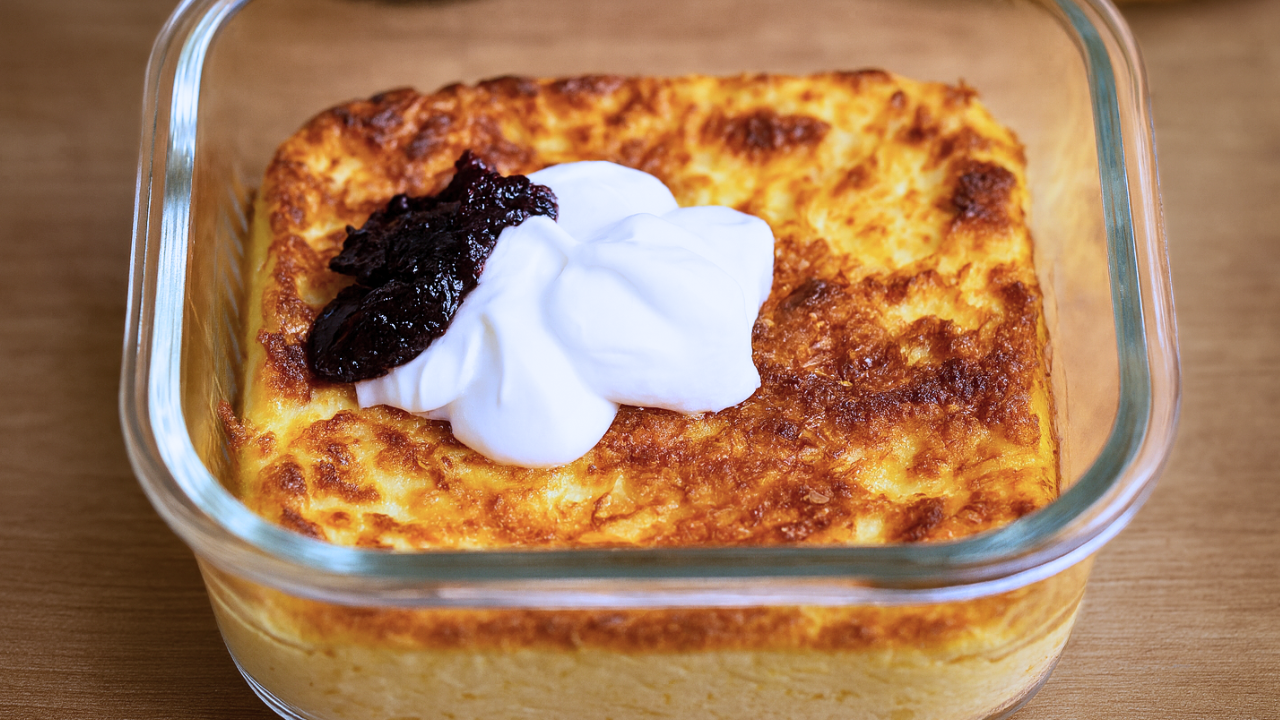 keto pudding z serka wiejskiego