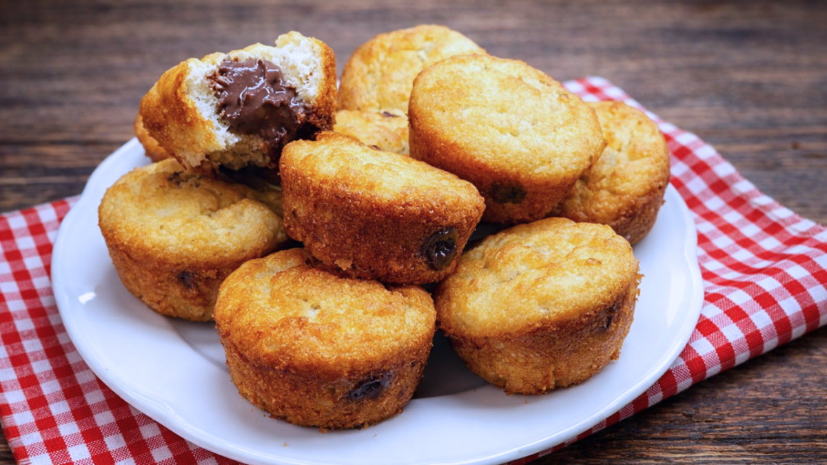 keto muffiny z budyniem