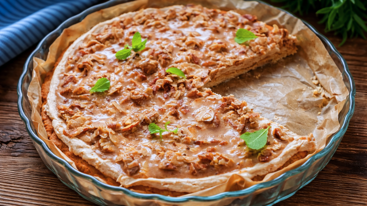 keto mazurek tarta orzechowo-migdałowa