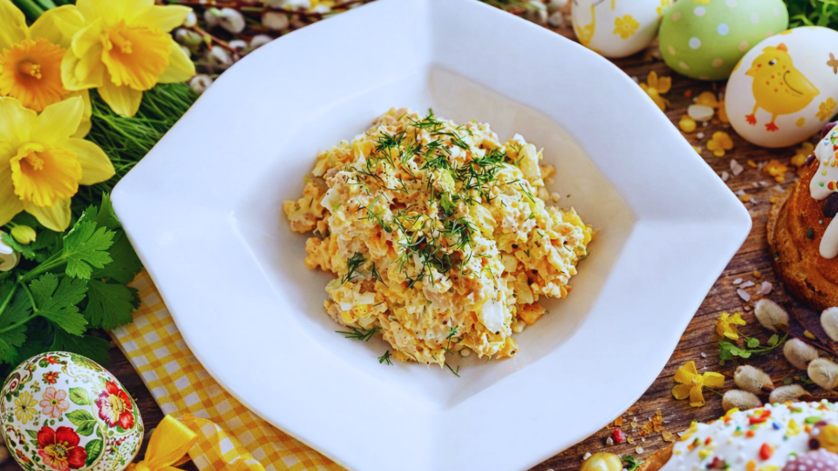 jajeczna keto sałatka z tuńczykiem