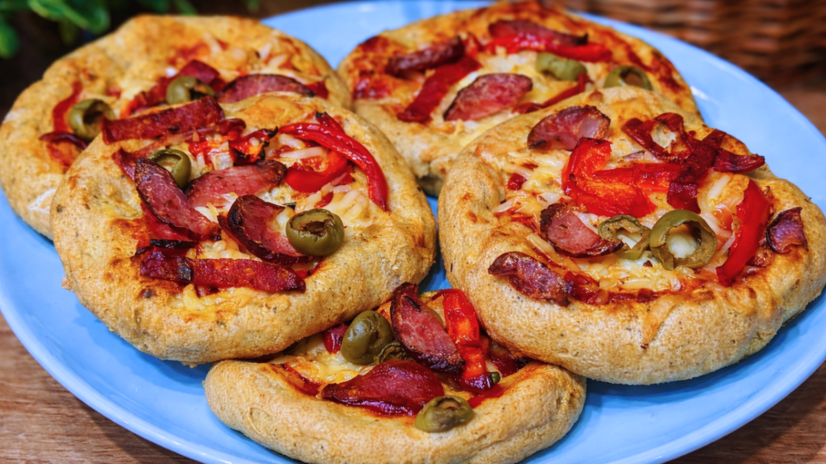 Mini pizze keto (mini pizzerinki)