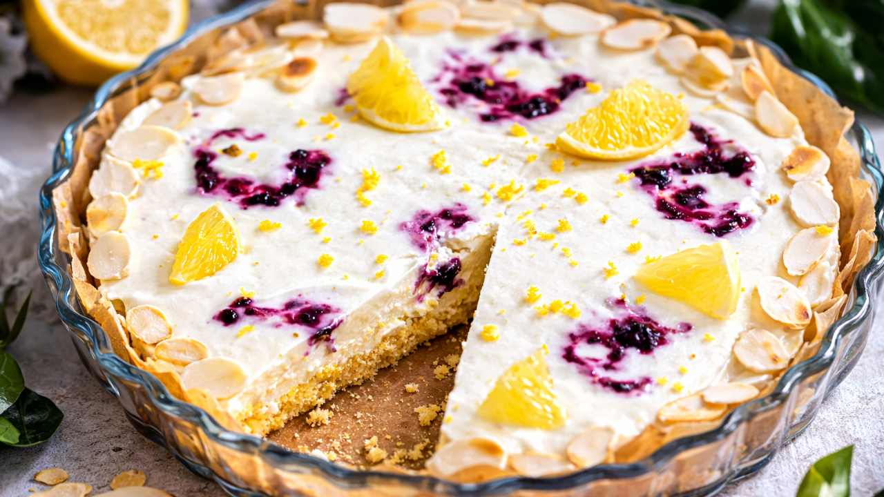 keto mazurek cytrynowy