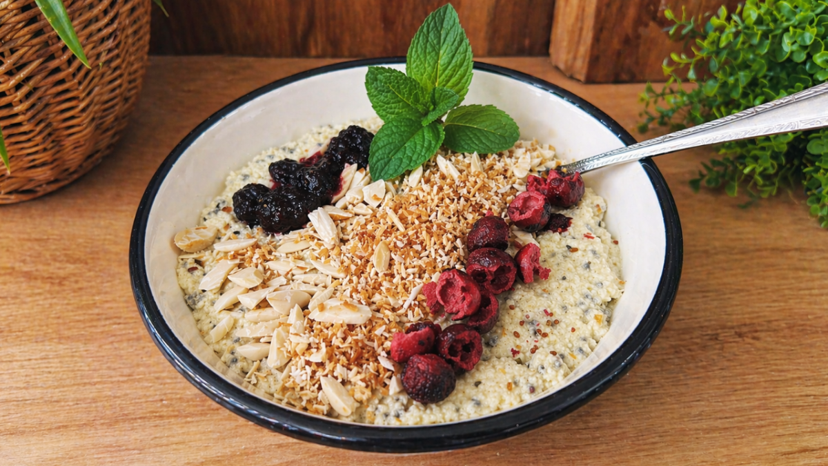 kremowa keto owsianka