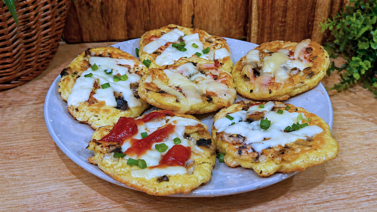 keto zapiekanki z patelni