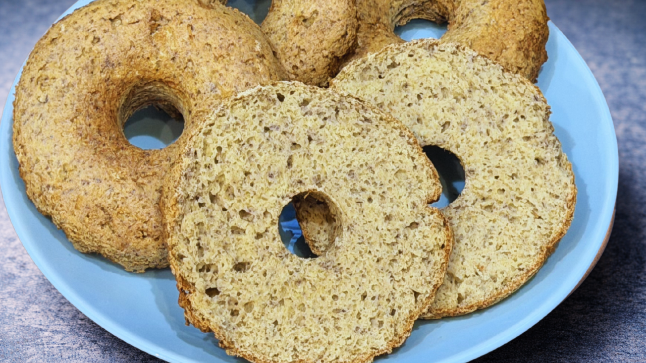 keto bułki kefirowe z air fryera